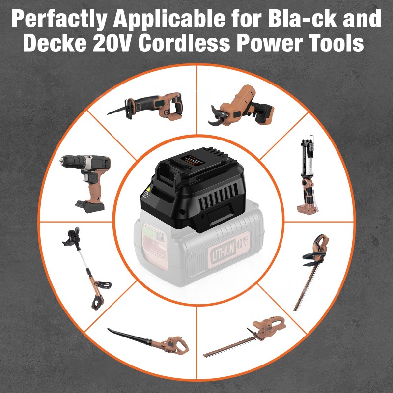 HAKSINKY Alet Pil Adaptörü BD4 - Black+Decker Tool Cordless incelemesi ve fiyatı