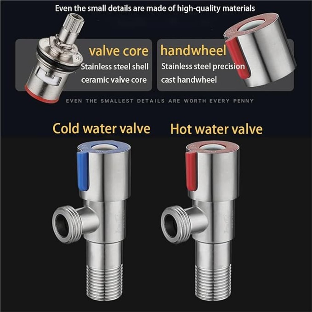 Paslanmaz Çelik Sıcak Soğuk Gi - Toilet Fill Valve incelemesi ve fiyatı