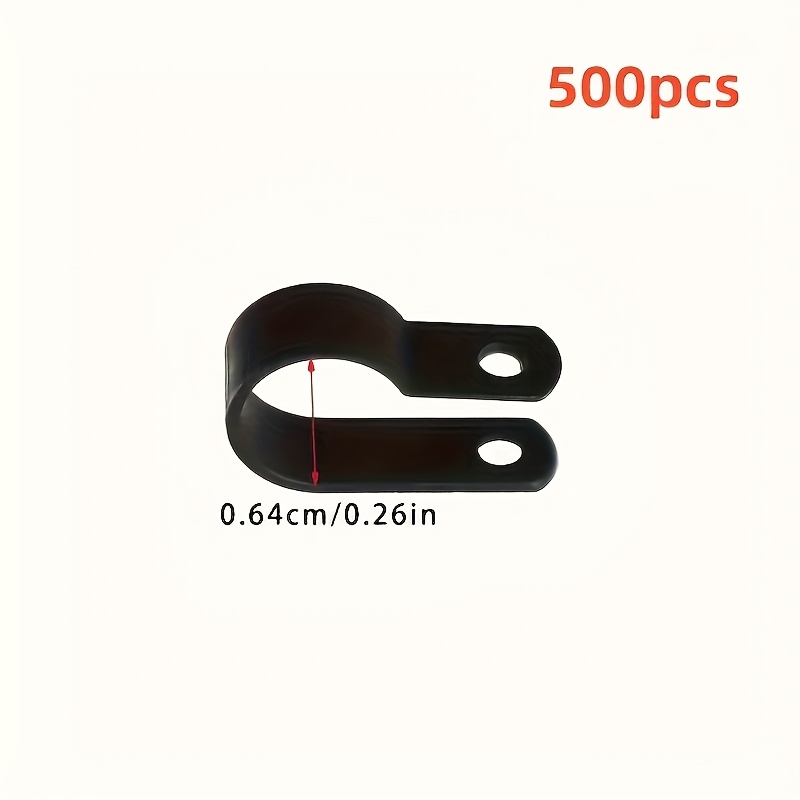 500 adet r tipi naylon kablo k - Plastic Pipe Clip incelemesi ve fiyatı