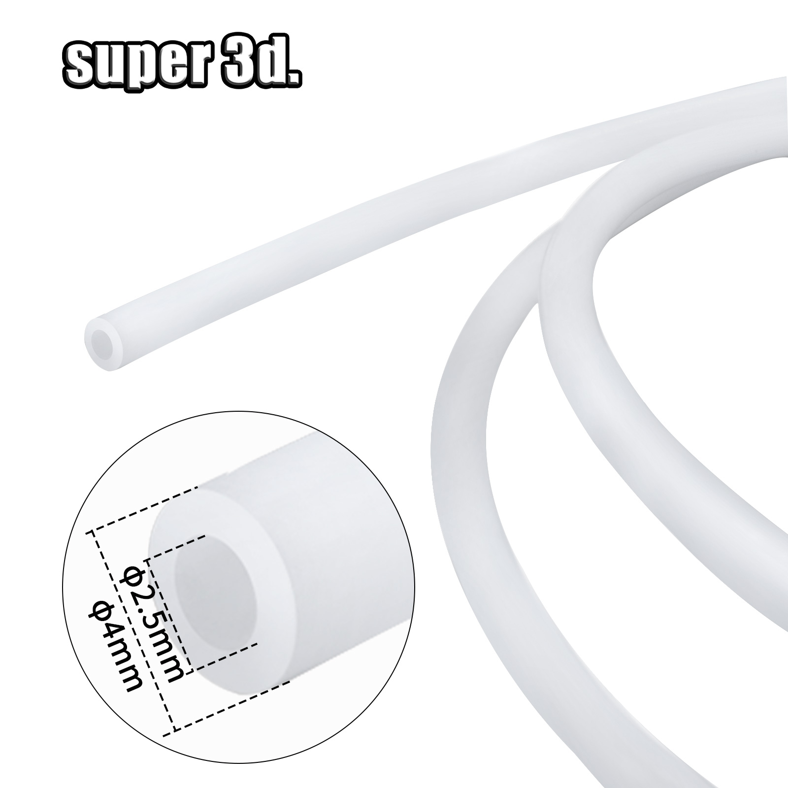 PTFE Tüp 3D Yazıcı 2.5mm 4mm B - Ptfe Tape Thread incelemesi ve fiyatı