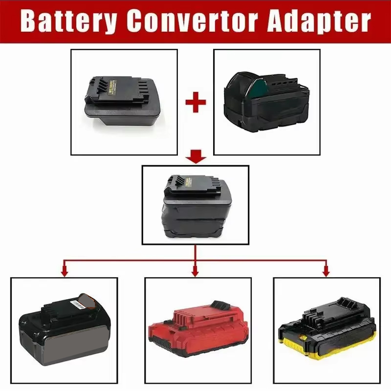 Milwaukee M&18 için Pil Adaptö - Black+Decker Tool 20V Max incelemesi ve fiyatı