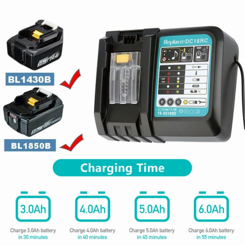 DC18RC Li-ion Pil 3A Şarj Ciha - Makita Drill Hp1640 incelemesi ve fiyatı