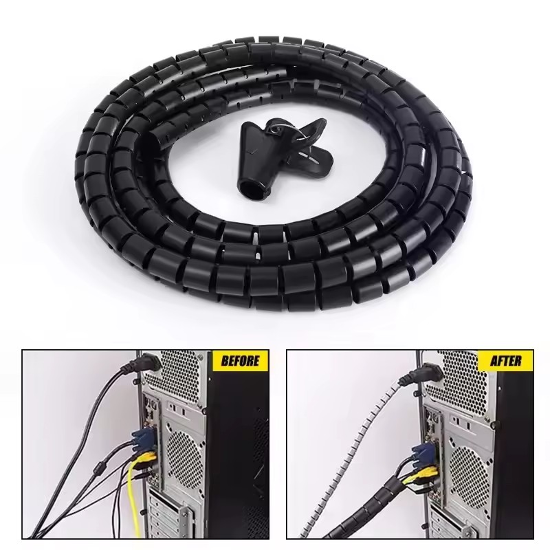 2M Esnek Spiral Kablo Düzenley - Plastic Pipe Clip incelemesi ve fiyatı