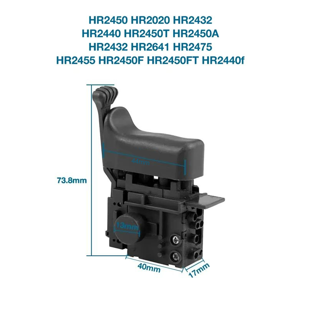 Anahtarı değiştirin MAKITA HR2 - Makita Drill Hp1640 incelemesi ve fiyatı