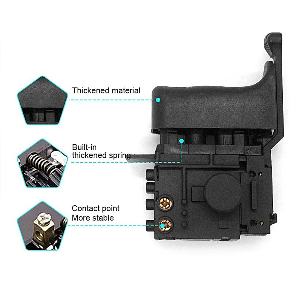 Anahtarı değiştirin MAKITA HR2 - Makita Drill Hp1640 incelemesi ve fiyatı