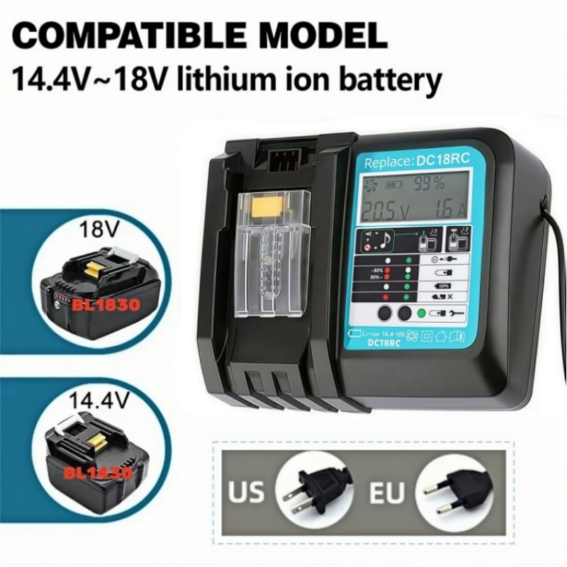 DC18RC Fanlı Hızlı Şarj Li-ion - Makita Drill Hp1640 incelemesi ve fiyatı
