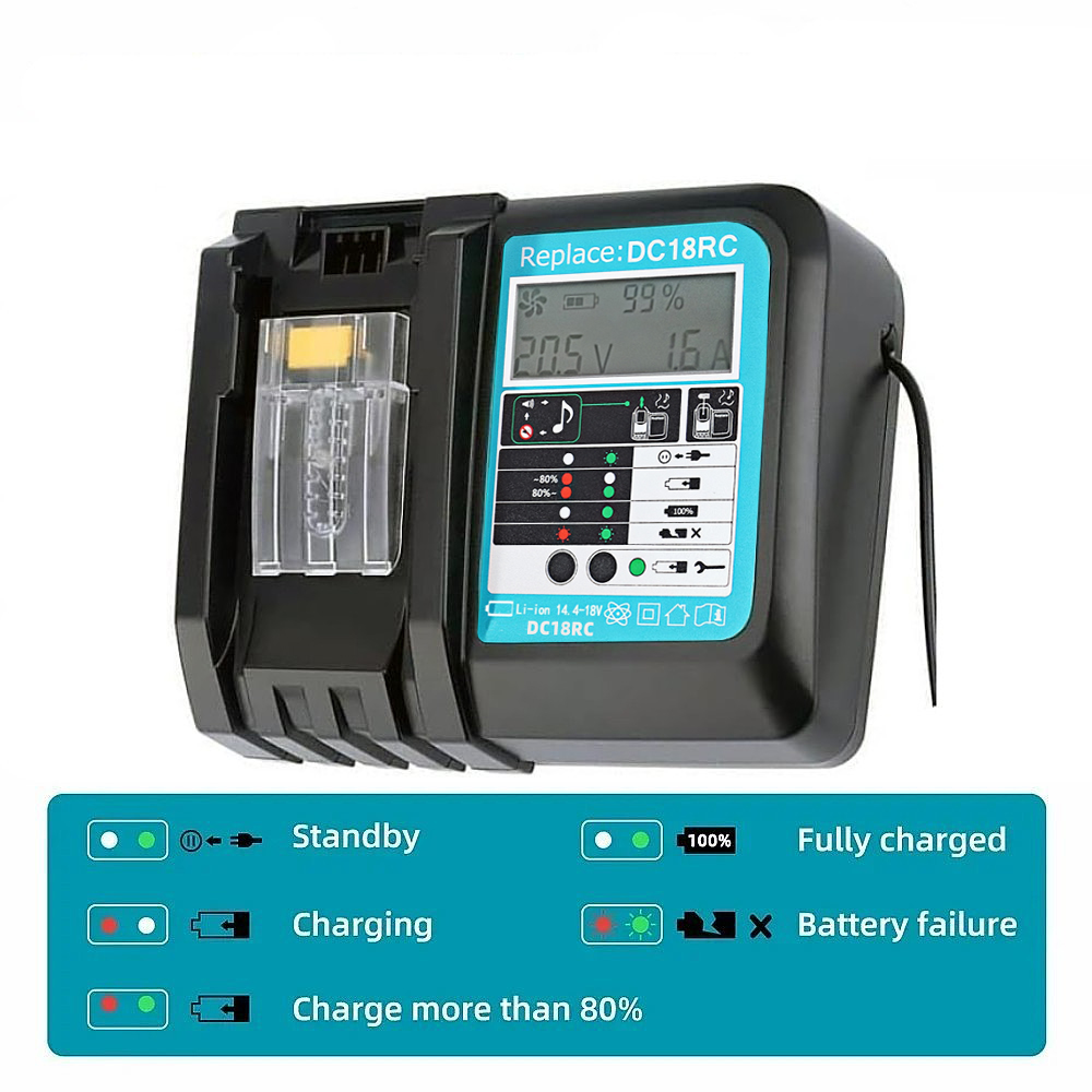 DC18RC Fanlı Hızlı Şarj Li-ion - Makita Drill Hp1640 incelemesi ve fiyatı
