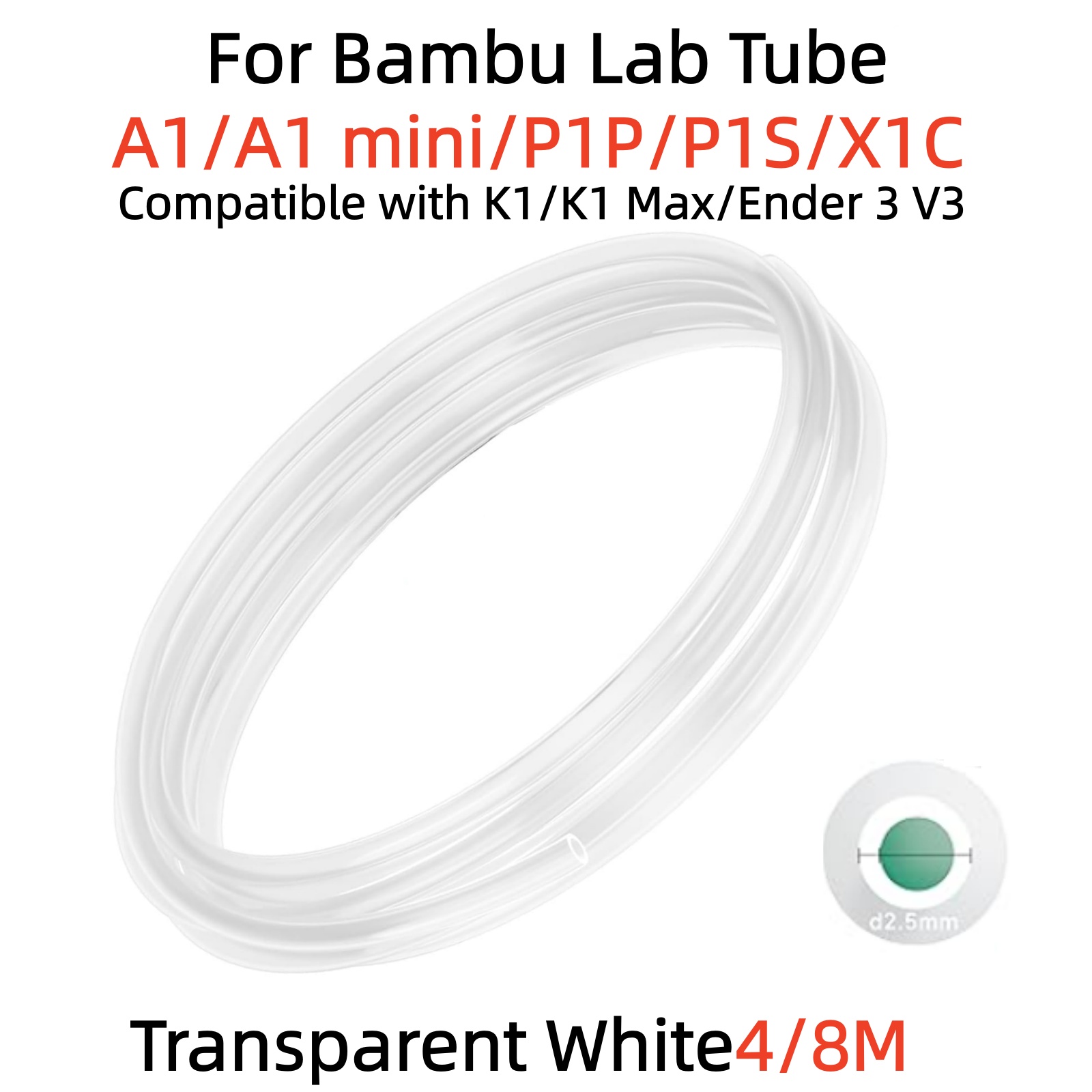 Bambu Lab Ptfe Tüp P1P AMS A1  - Ptfe Tape Thread incelemesi ve fiyatı
